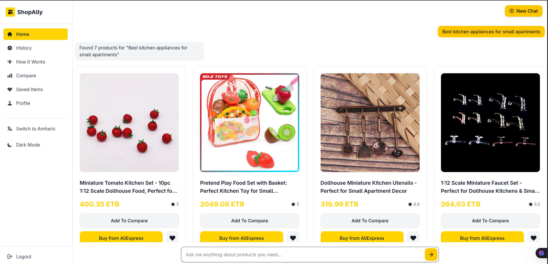 ShopAlly - AI-Powered Shopping Assistant